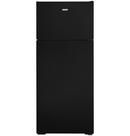 Hotpoint&reg; Black 28 in. 13.49 cu. ft. Top Mount Freezer Refrigerator 