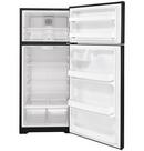 Hotpoint&reg; Black 28 in. 13.49 cu. ft. Top Mount Freezer Refrigerator 