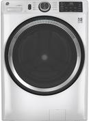 GE&reg; White 32 in. 4.8 cu. ft. Electric Front Load Washer 