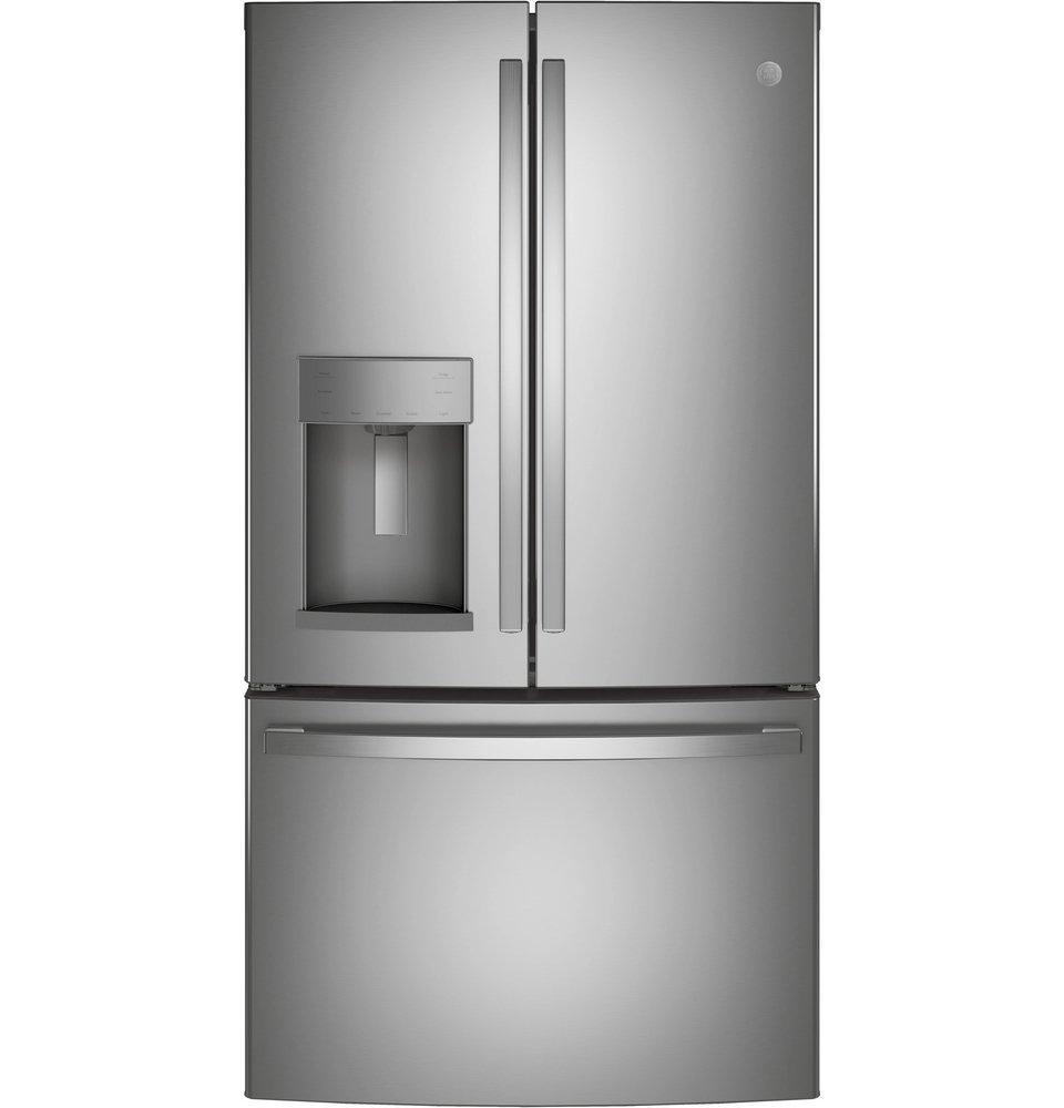 GE&reg; Fingerprint Resistant Stainless Steel 35-3/4 in. 27.7 cu. ft. French Door Refrigerator 