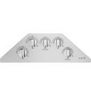 Cafe&trade; Stainless Steel/Brushed Stainless 5 Burner Sealed Cooktop 