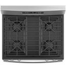 GE® Stainless Steel 30 in. Gas 4-Burner Sealed Freestanding Range 