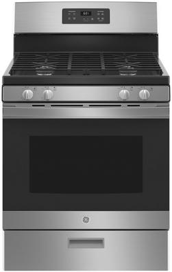 30 in. Gas 4-Burner Sealed Freestanding Range in Stainless Steel