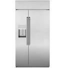 42 in. 24.5 cu. ft. Side-By-Side Refrigerator in Stainless Steel