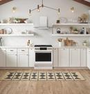 Cafe™ Matte White/Brushed Bronze 29-7/8 in. Electric 5-Burner Induction Slide-in Range 