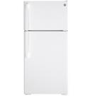 15.6 cu. ft. Freezer on Top Refrigerator in White