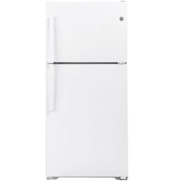 21.9 cu. ft. Top Mount Freezer Refrigerator in White