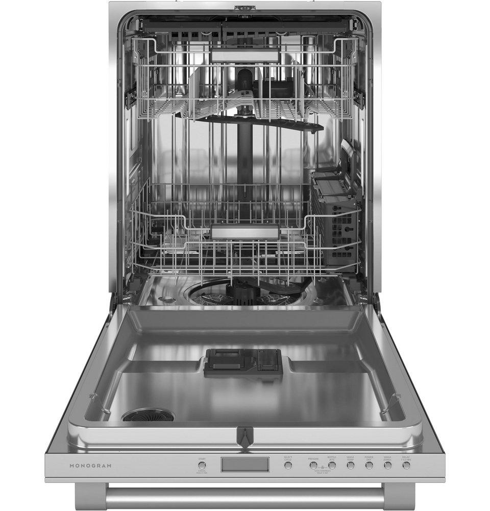Monogram&reg; Stainless Steel 23-3/4 in. 16 Place Settings Dishwasher 
