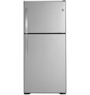 GE® Stainless Steel 29-3/4 in. 19.1 cu. ft. Freezer on Top Refrigerator 