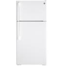 GE&reg; White 28 in. 11.58 cu. ft. Top Mount Freezer Refrigerator 