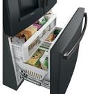 GE Profile&trade; Fingerprint Resistant Stainless Steel 35-3/4 in. 22.1 cu. ft. Bottom Mount Freezer,Counter Depth and French Door Refrigerator 