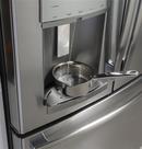 GE Profile&trade; Fingerprint Resistant Stainless Steel 35-3/4 in. 22.1 cu. ft. Bottom Mount Freezer,Counter Depth and French Door Refrigerator 