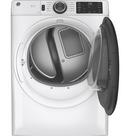 GE&reg; White 28 in. 7.8 cu. ft. Electric Dryer 