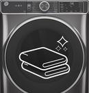 GE&reg; White 28 in. 7.8 cu. ft. Electric Dryer 