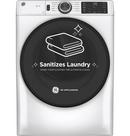 GE&reg; White 28 in. 7.8 cu. ft. Electric Dryer 