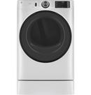 GE&reg; White 28 in. 7.8 cu. ft. Electric Dryer 