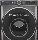 GE&reg; White 28 in. 7.8 cu. ft. Electric Dryer 