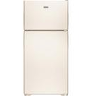 GE® Bisque 28 in. 15.6 cu. ft. Freezer on Top Refrigerator