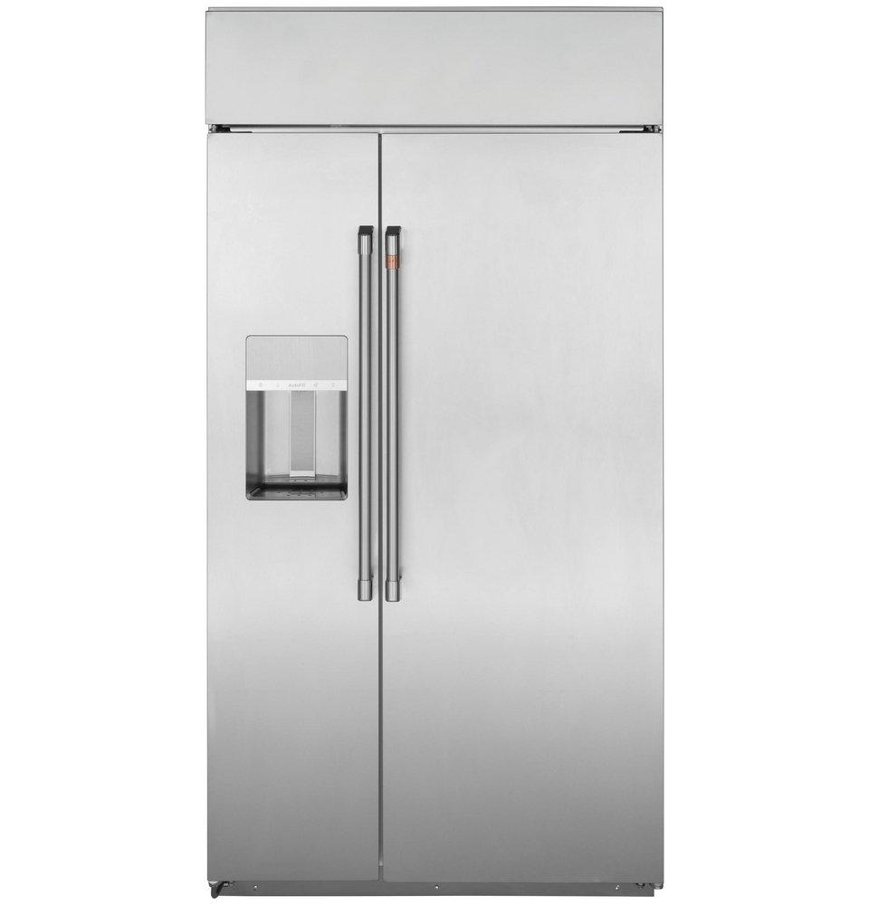 Cafe&trade; Stainless Steel 48 in. 28.7 cu. ft. Side-By-Side Refrigerator 