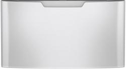 27-9/10 in. Dryer Pedestal with Drawer in White