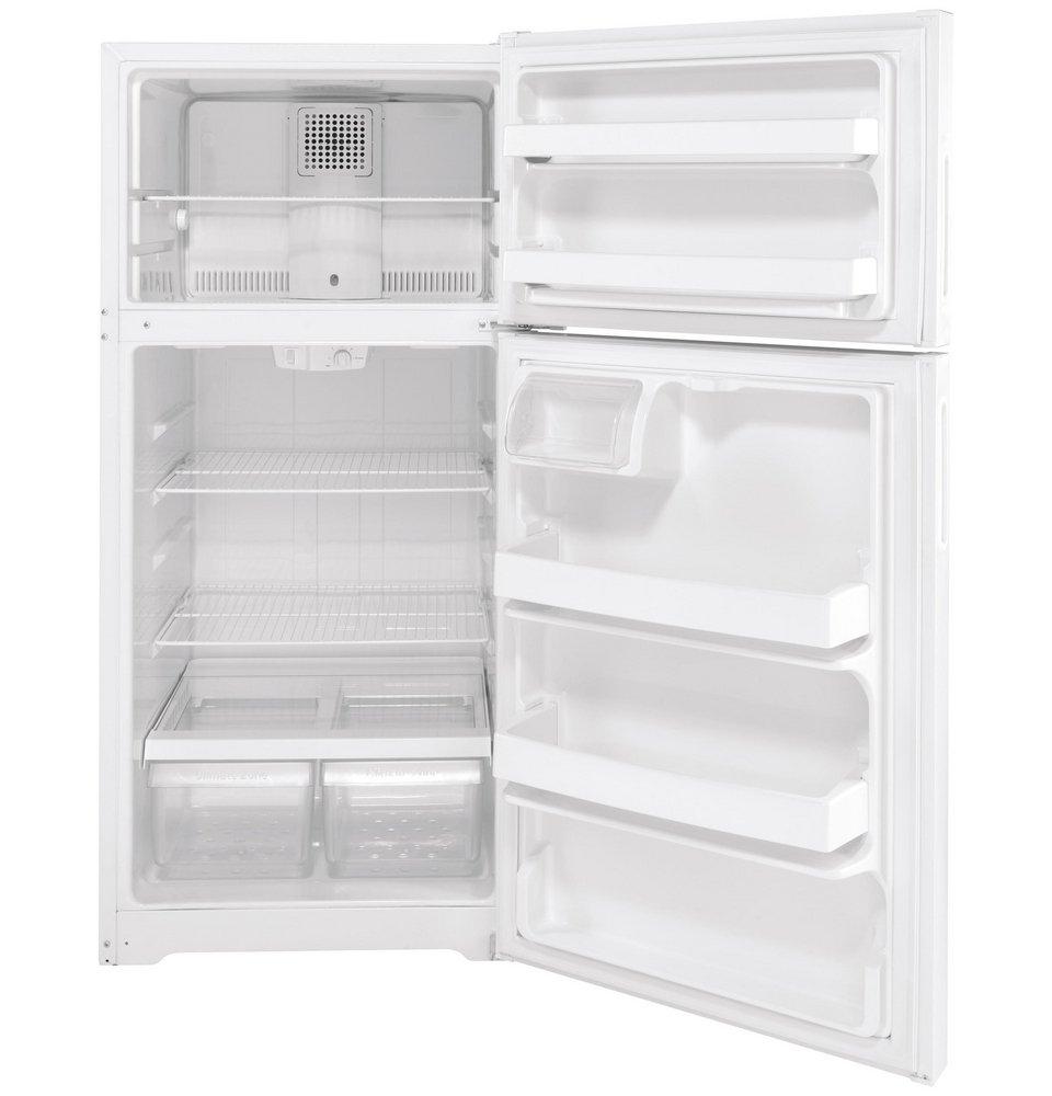 Hotpoint&reg; White 28 in. 11.58 cu. ft. Top Mount Freezer Refrigerator 