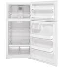 Hotpoint&reg; White 28 in. 11.58 cu. ft. Top Mount Freezer Refrigerator 