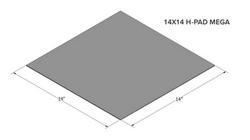 14 in. EPDM Slip Sheet for Rooftop Unit