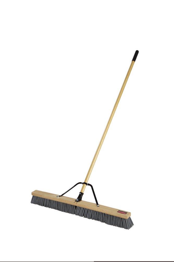 Rubbermaid Grey 36 in. Wood Broom Handle (Case of 4) 