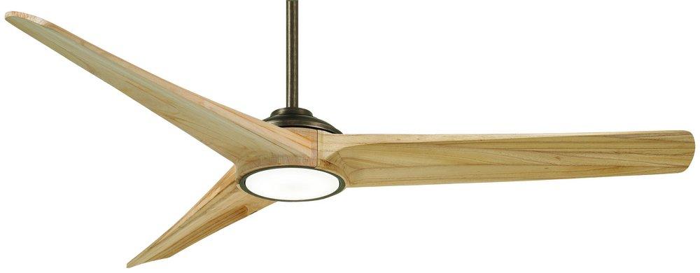 TIMBER - LED 68" CEILING FAN 