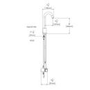 Speakman Polished Chrome Single Handle Sensor Bathroom Sink Faucet Sensor Handle 