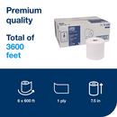 Tork White Paper Hand Towel Roll, 1-Ply, White, H71 System 