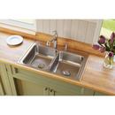 Elkay Lustrous Satin 33 x 21-1/4 in. Stainless Steel Double Bowl Drop-in Kitchen Sink in Lustrous Satin 