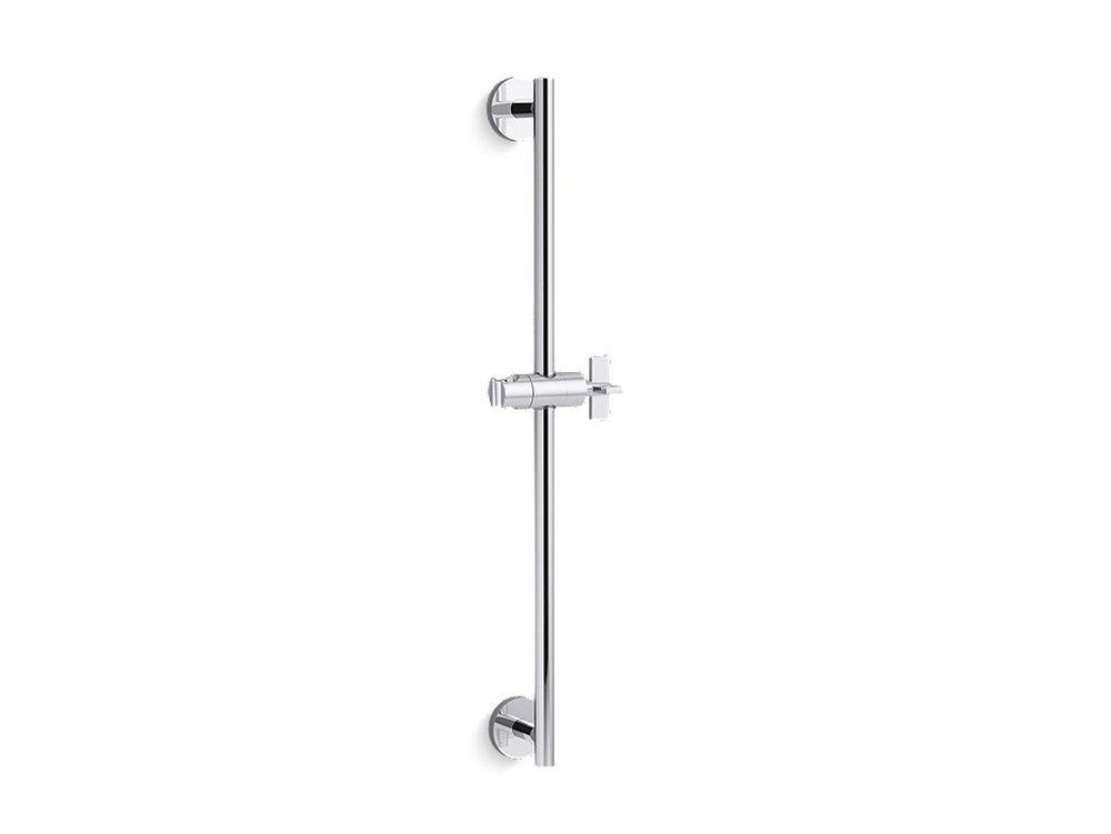 Kallista Chrome 26 in. Shower Rail 