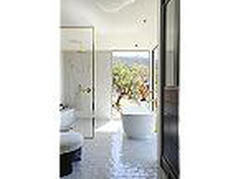 Kallista Matte Black Wall Mount Shower Arm 