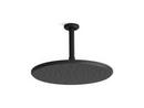 Kallista Matte Black Single Function Rain Showerhead 