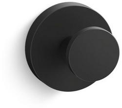 1-Hook Robe Hook in Matte Black