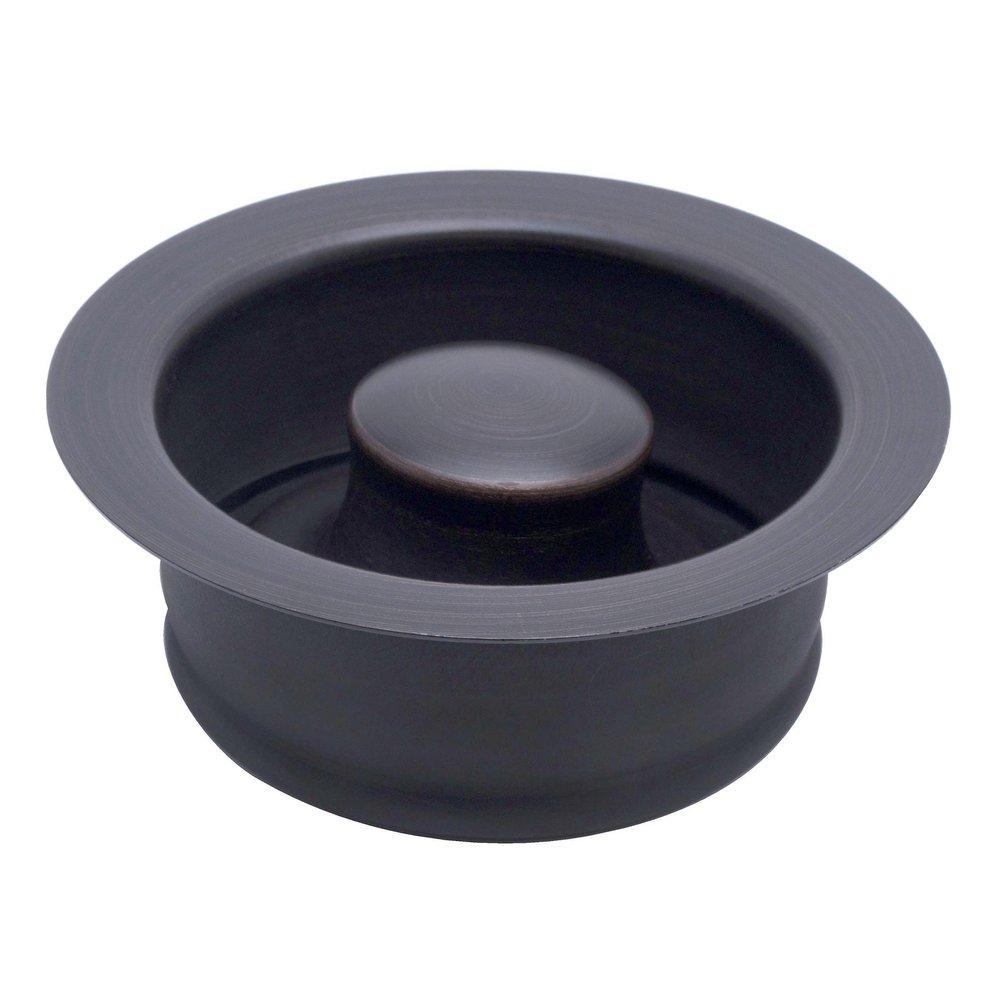 Dearborn Matte Black Bath Waste Trim Kit with Push-Pull Stopper 