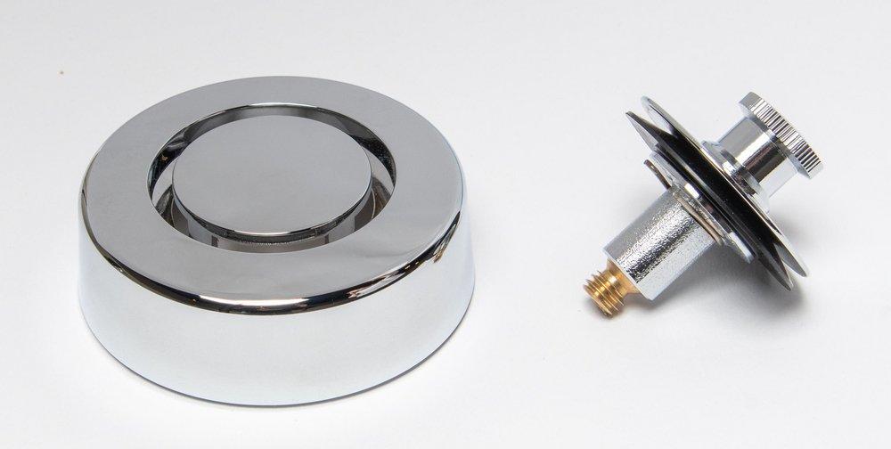 Dearborn Chrome Bath Waste Trim Kit with Push-Pull Stopper 