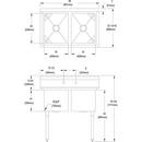 Elkay Lustrous Satin 22 x 22 in. Stainless Steel Single Bowl Drop-in Kitchen Sink in Lustrous Satin 