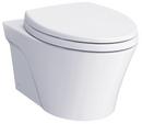1.28 gpf Elongated Wall Mount One Piece Toilet Bowl in Cotton