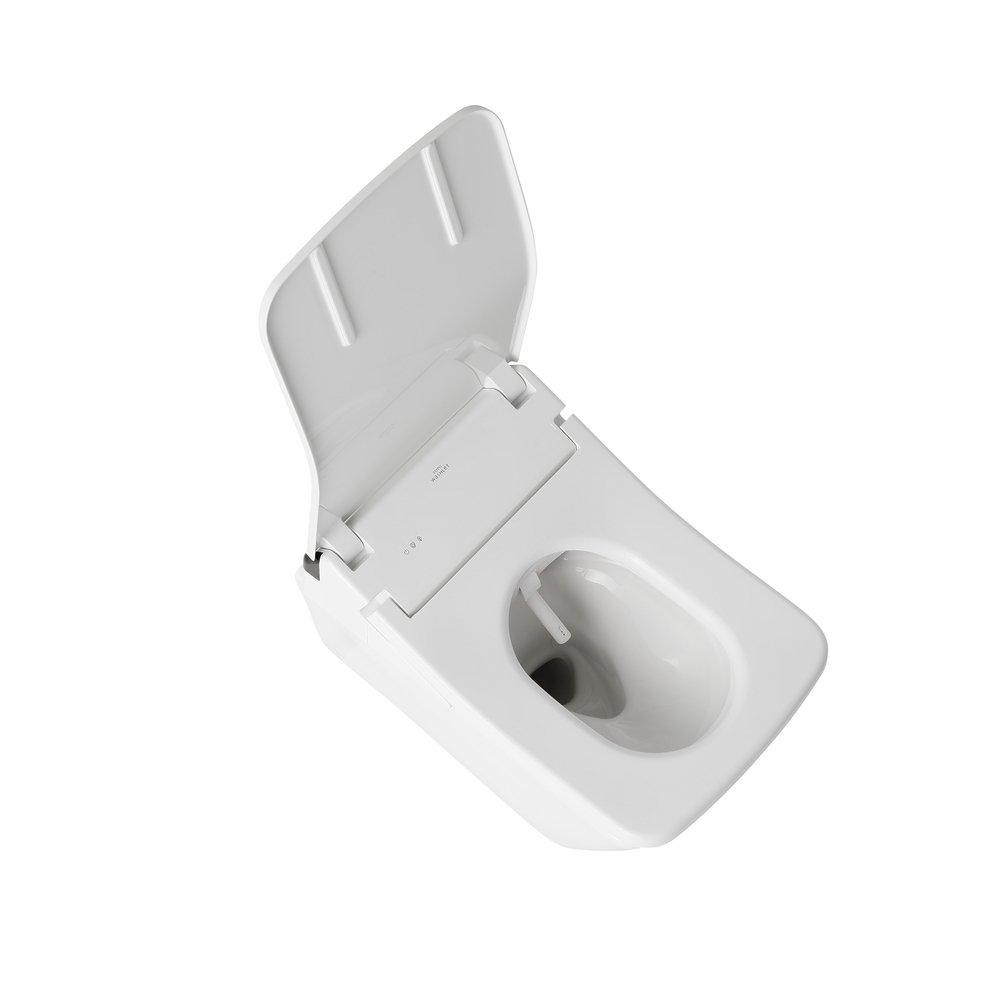 SP SQUARE SHAPE WALL HUNG BOWL WASHLET+  COTTON 