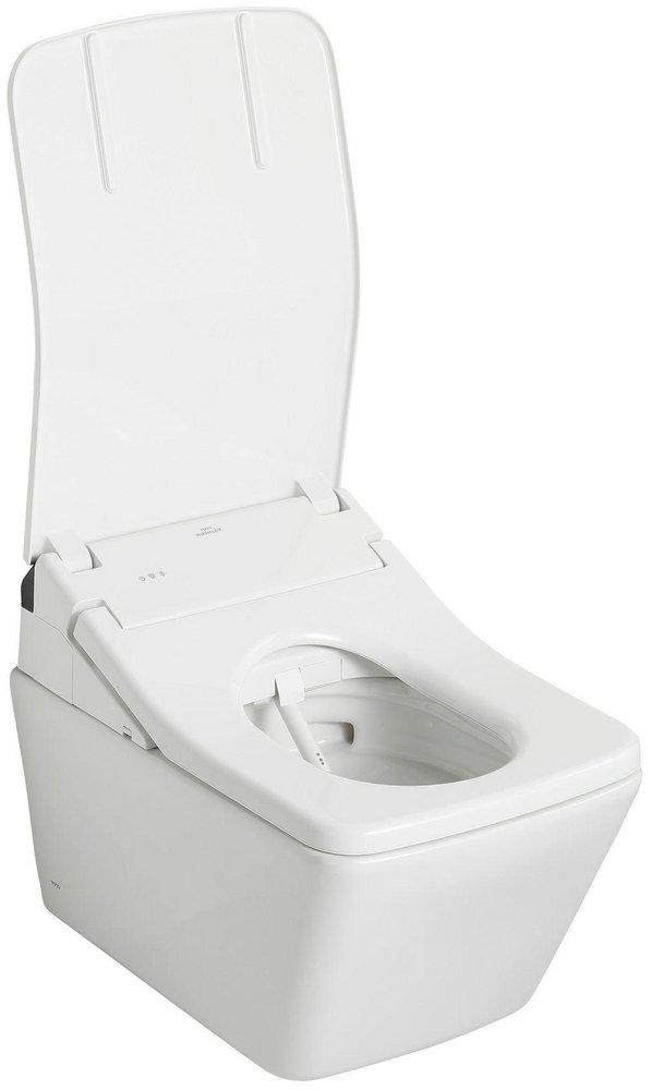SP SQUARE SHAPE WALL HUNG BOWL WASHLET+  COTTON 