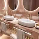 TOTO Brushed Nickel Single Handle Monoblock Bathroom Sink Faucet 