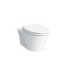 TOTO Cotton 1.28 gpf Elongated Wall Mount Toilet Bowl 