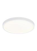 Visual Comfort & Co. Generation Lighting White 1 x 12 in. 22W 1-Light Integrated LED Flush Mount Ceiling Fixture 