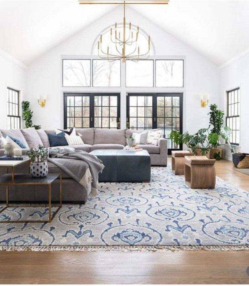 Visual Comfort & Co. Studio Burnished Brass 37-1/2 x 48-3/4 in. 60W 2-Tier 15-Light Transitional Chandelier 