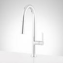 Signature Hardware Chrome Single Handle Pull Down Kitchen Faucet 