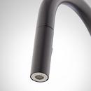 Signature Hardware Matte Black Single Handle Pull Down Kitchen Faucet 