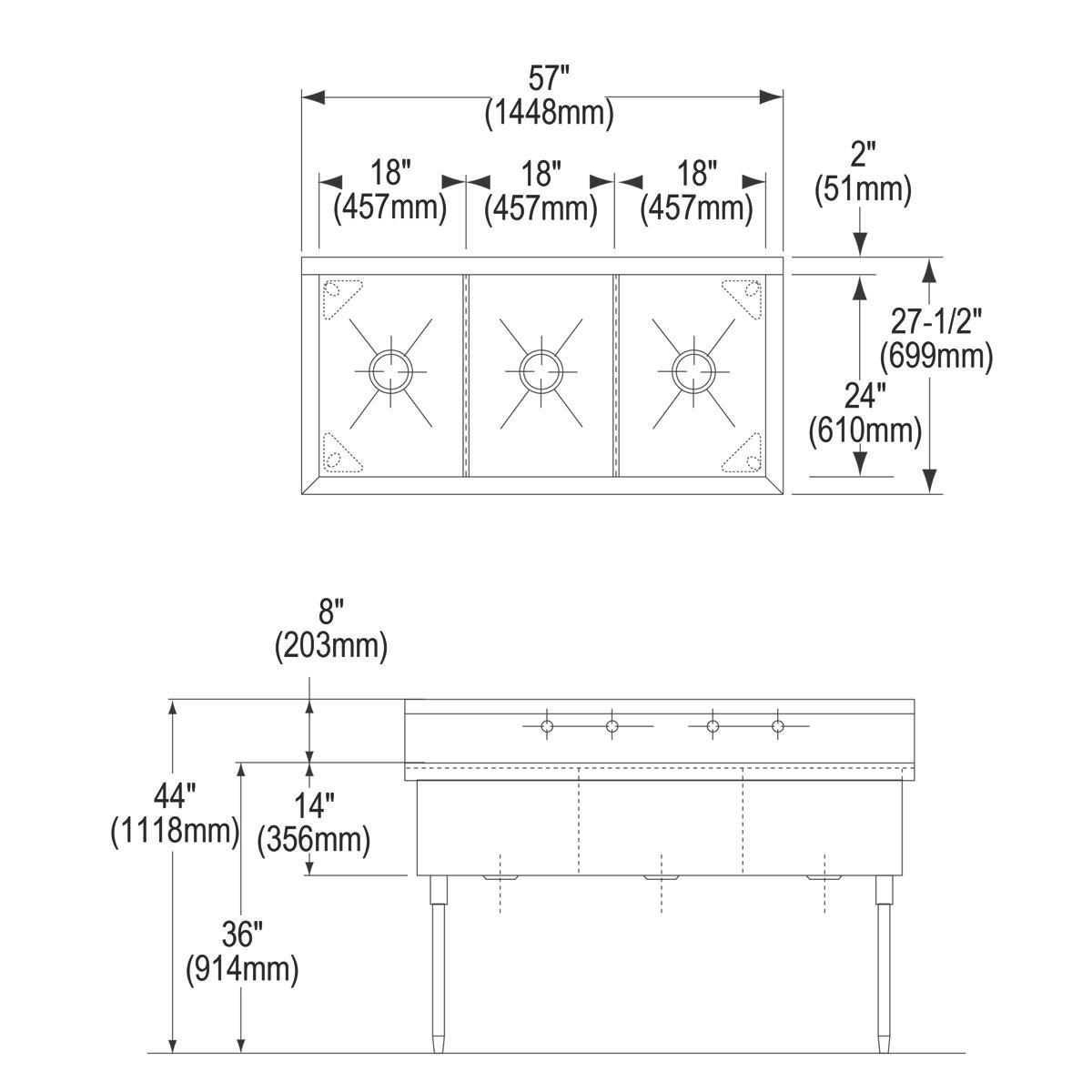 Elkay Lustertone 1 Hole Double Bowl Self-rimming or Drop-in Kitchen Sink 