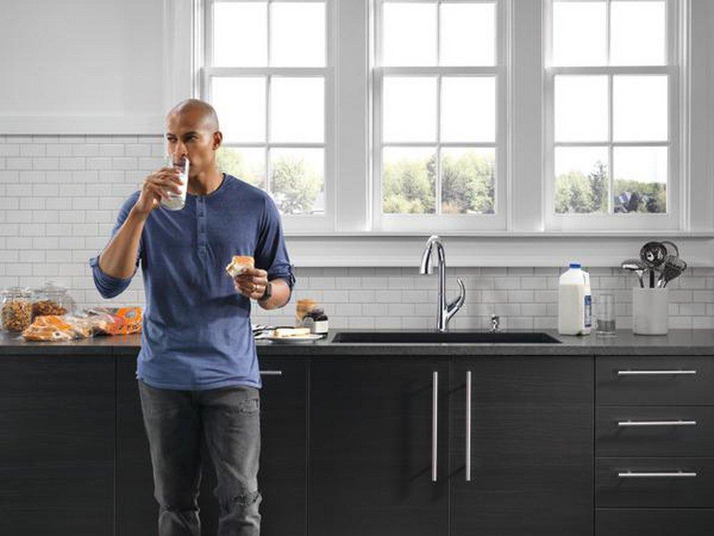 PEERLESS PARKWOOD SGL HANDLE PULLDOWN KITCHEN FAUCET 